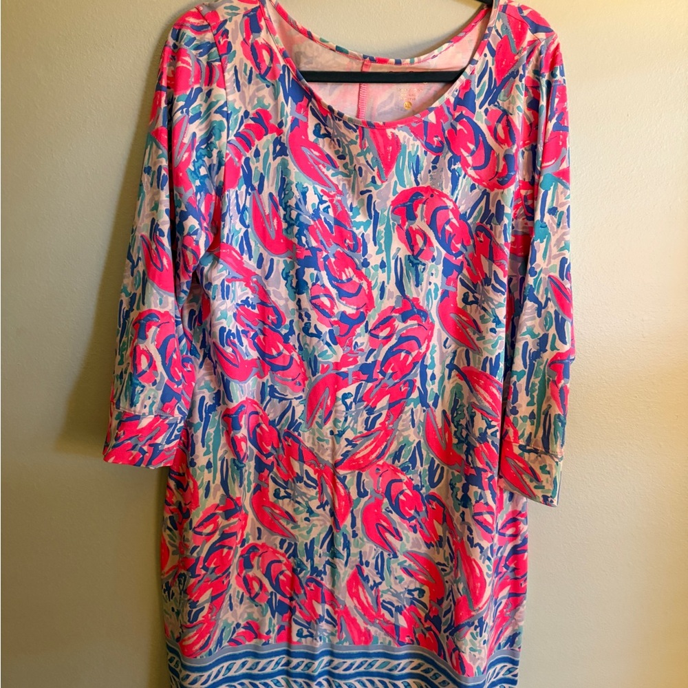 Lilly Pulitzer Vibrant Multicolor Patterned Dress